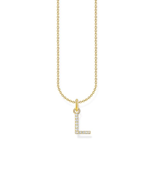 Letter L necklace