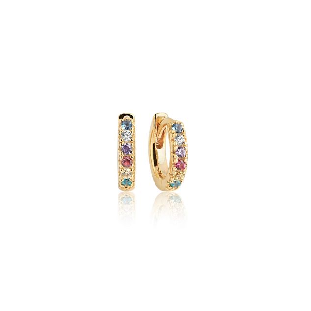 Earrings Ellera Gold Multicolor