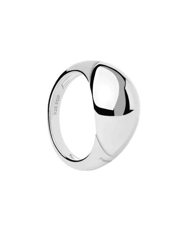 BAMBOO SILVER RING