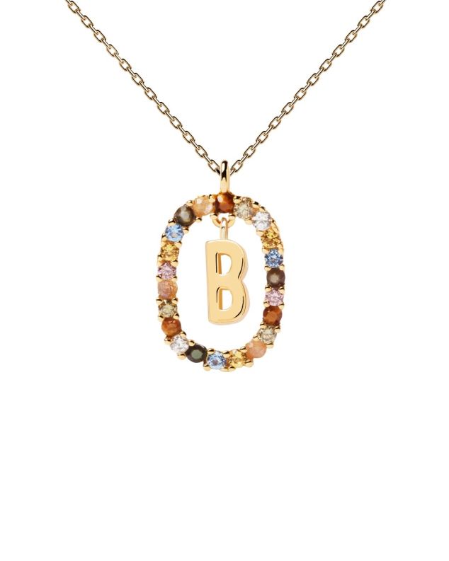 LETTER B NECKLACE