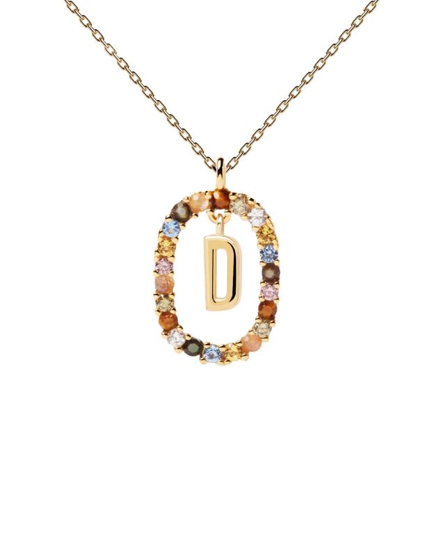 LETTER D NECKLACE