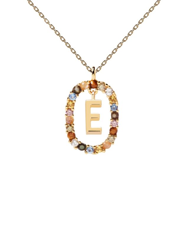 Letter E Necklace