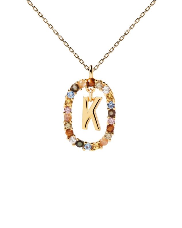 LETTER K NECKLACE