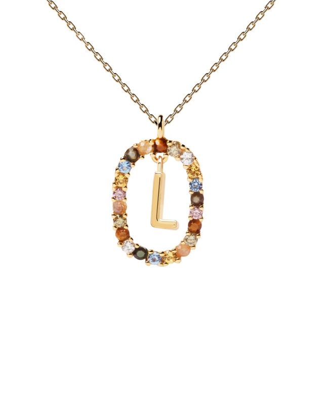 LETTER L NECKLACE