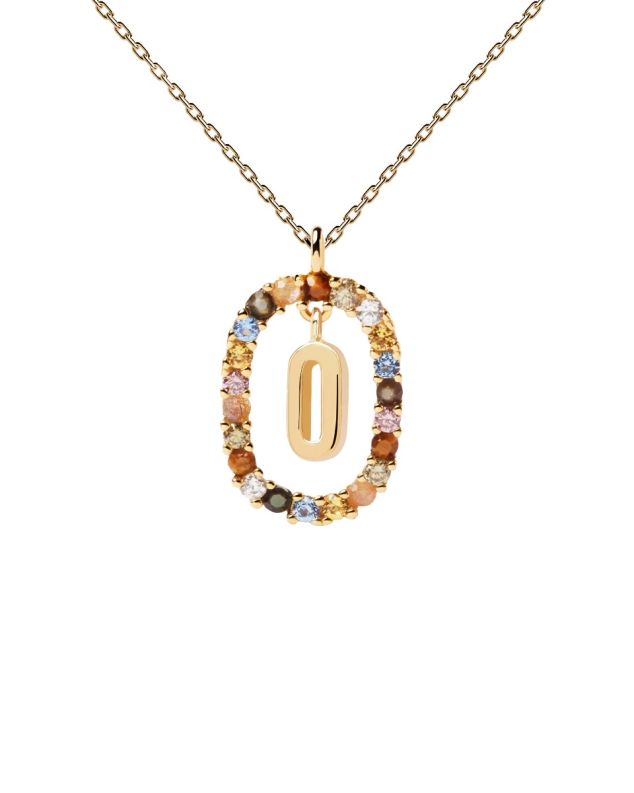 LETTER O NECKLACE