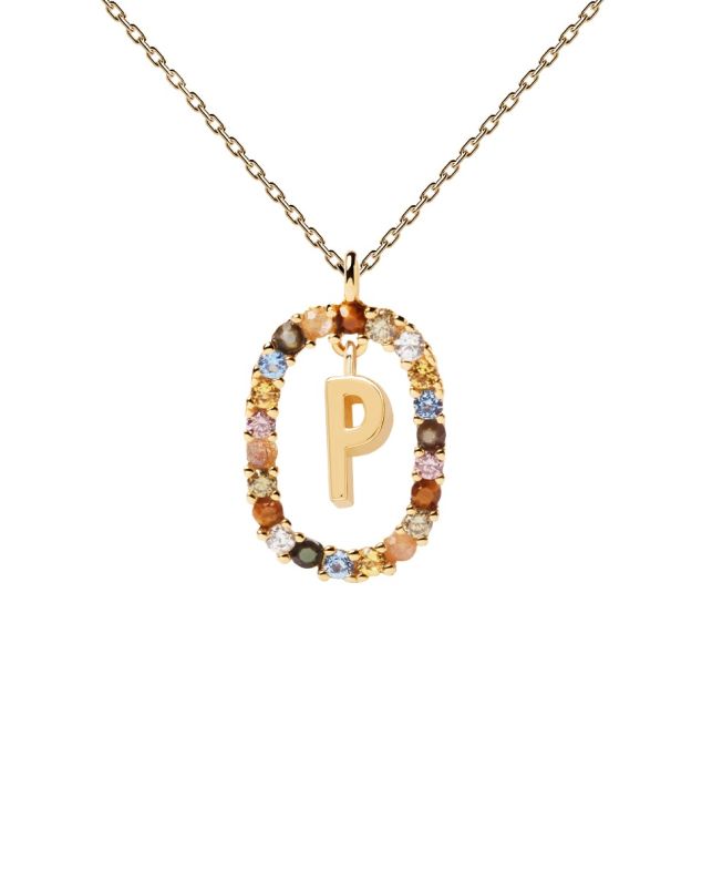 LETTER P NECKLACE