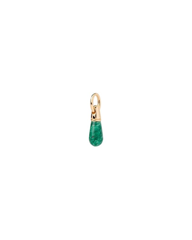 GREEN AVENTURINE DROP PENDANT