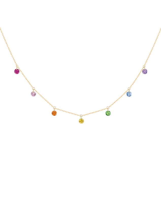 CONFETTI RAINBOW necklace