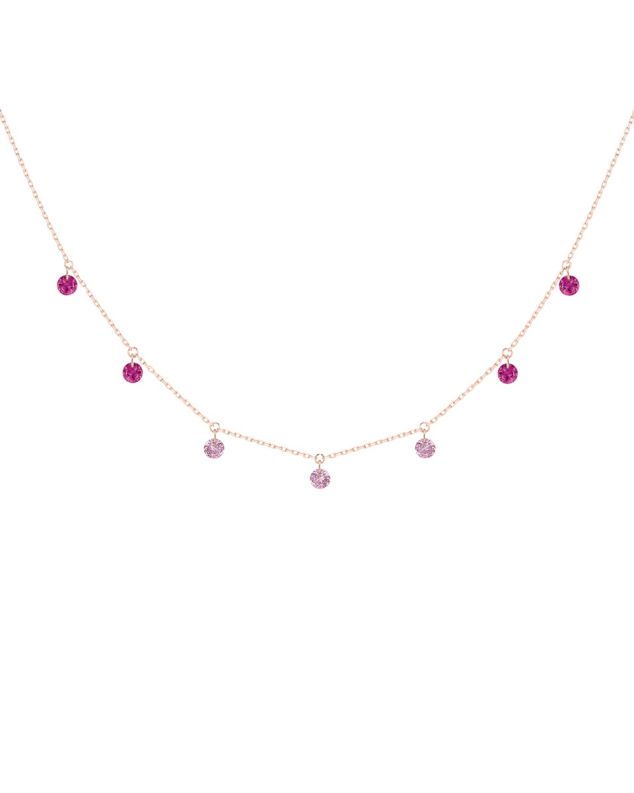 CONFETTI PINK necklace