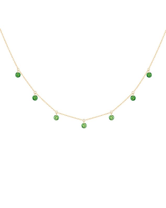 CONFETTI GREEN necklace