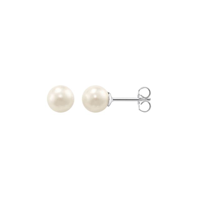 Pearl ear studs M