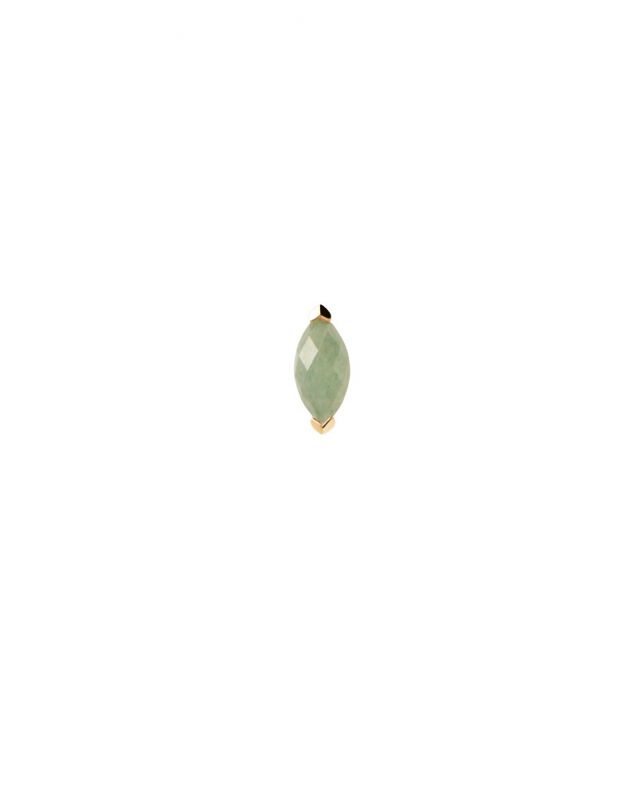 GREEN AVENTURINE NOMAD SINGLE EARRING