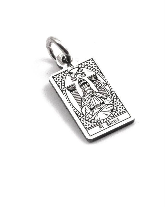 THE HIEROPHANT TAROT CARD PENDANT