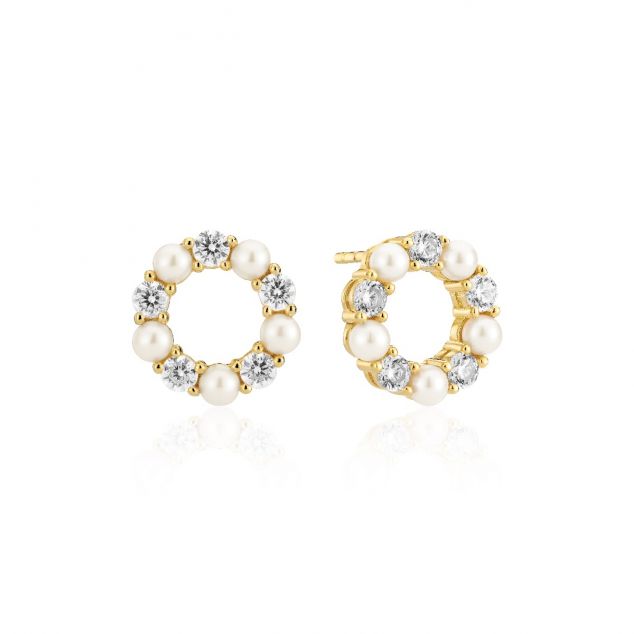 Earrings Biella Perla Gold