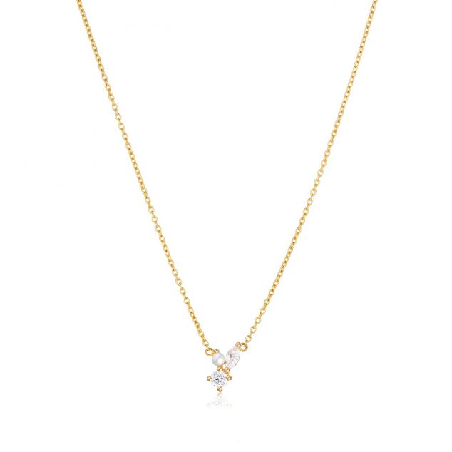 Necklace Adria Tre Piccolo Gold